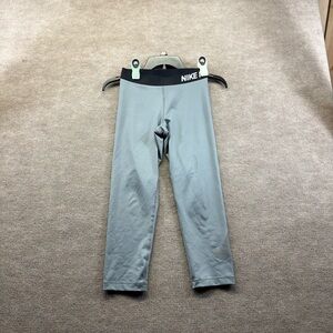 Nike Pro Dri Fit Gray Leggings Size Small